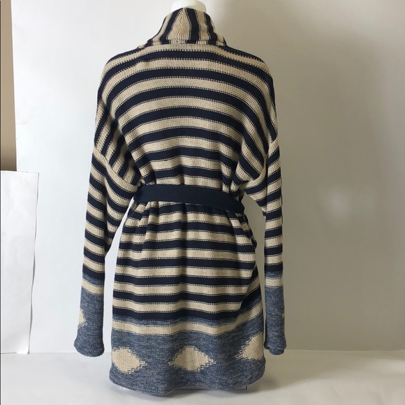 LaurenTalph Lauren Jacket Indigo Stripe Cardigan - Picture 5 of 8